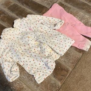 Ralph Lauren baby girl two-piece outfit, size 3 month
